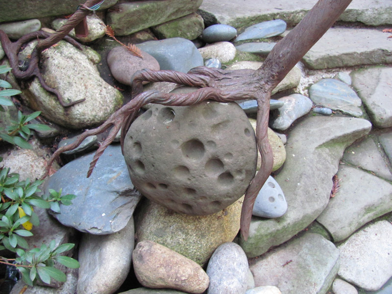 Hand Wrought Iron Roots Railing